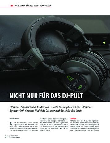 Professional Audio Ultrasone Signature DXP Professional Audio Ultrasone Signature DXP