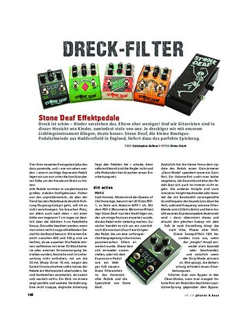 Gitarre & Bass Stone Deaf Audio Gitarre & Bass Stone Deaf Audio
