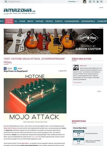 Amazona.de Hotone Mojo Attack Amazona.de Hotone Mojo Attack