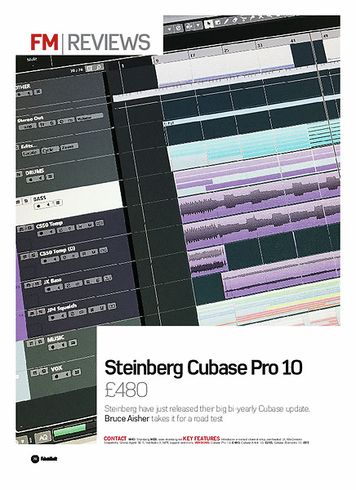 Future Music Steinberg Cubase Pro 10 Future Music Steinberg Cubase Pro 10