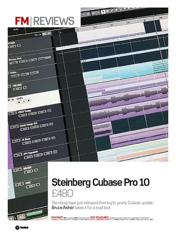 Future Music Steinberg Cubase Pro 10 Future Music Steinberg Cubase Pro 10