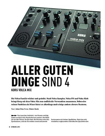 Keyboards KORG VOLCA MIX Keyboards KORG VOLCA MIX