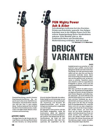 Gitarre & Bass FGN Mighty Power Ash & Alder Gitarre & Bass FGN Mighty Power Ash & Alder