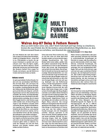 Gitarre & Bass Walrus Arp-87 Delay / Fathom Reverb Gitarre & Bass Walrus Arp-87 Delay / Fathom Reverb