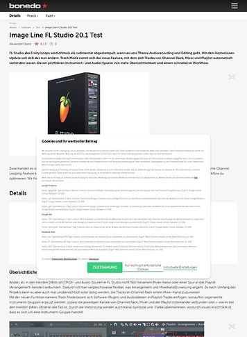 Bonedo.de Image Line FL Studio 20.1 Bonedo.de Image Line FL Studio 20.1