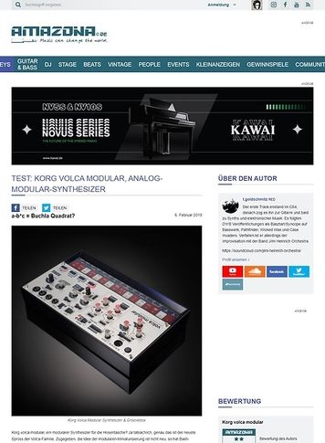 Amazona.de Korg Volca Modular Amazona.de Korg Volca Modular