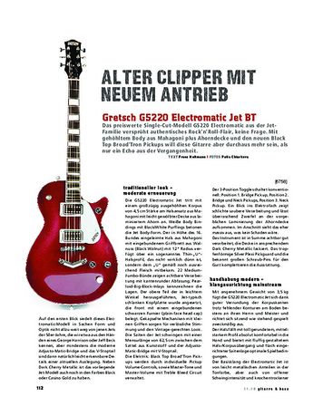 Gitarre & Bass Gretsch G5220 Electromatic Jet BT Gitarre & Bass Gretsch G5220 Electromatic Jet BT