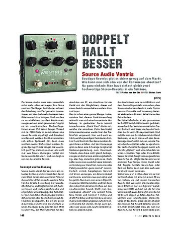 Gitarre & Bass Source Audio Ventris Gitarre & Bass Source Audio Ventris