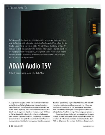 Sound & Recording ADAM Audio T5V Sound & Recording ADAM Audio T5V