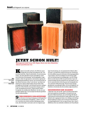Sticks Schlagwerk OS Cajons Sticks Schlagwerk OS Cajons