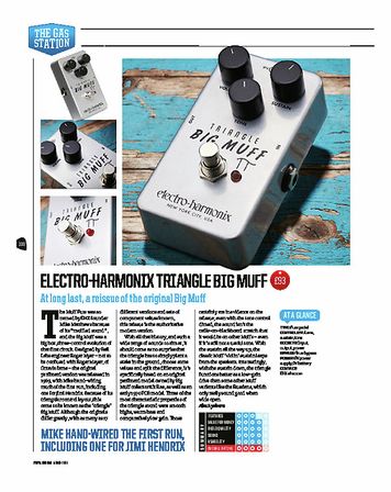 Total Guitar Electro Harmonix Triangle Big Muff Total Guitar Electro Harmonix Triangle Big Muff