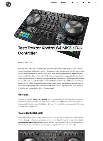 Native Instruments Traktor S4 Mk3 Musikhaus Thomann