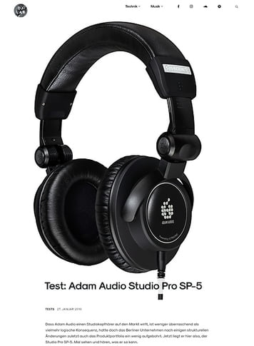DJLAB Adam Audio Studio Pro SP-5 DJLAB Adam Audio Studio Pro SP-5