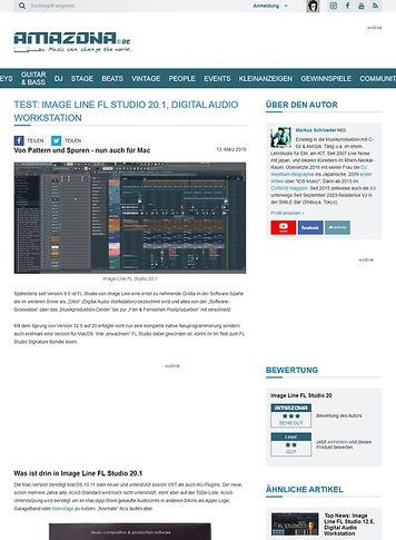 Amazona.de Image Line FL Studio 20.1 Amazona.de Image Line FL Studio 20.1