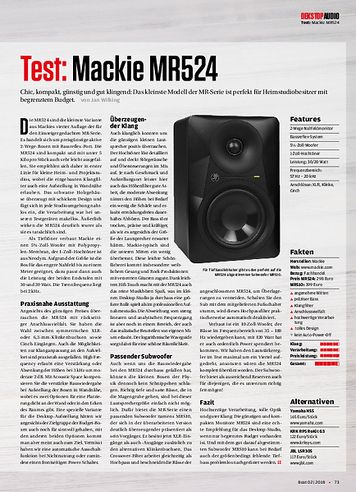 Beat Mackie MR524 Beat Mackie MR524