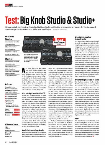 Beat Big Knob Studio & Studio+ Beat Big Knob Studio & Studio+