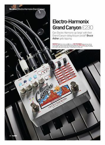 Future Music Electro-Harmonix Grand Canyon Future Music Electro-Harmonix Grand Canyon