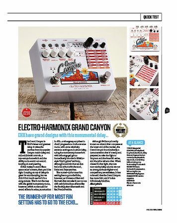 Total Guitar Electro Harmonix Grand Canyon Total Guitar Electro Harmonix Grand Canyon