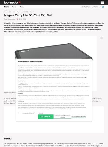Bonedo.de Magma Carry Lite DJ-Case XXL Bonedo.de Magma Carry Lite DJ-Case XXL
