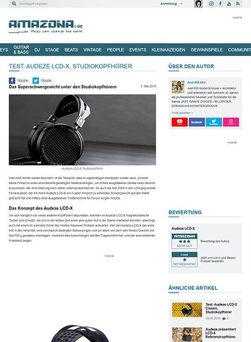 Amazona.de Audeze LCD-X Amazona.de Audeze LCD-X