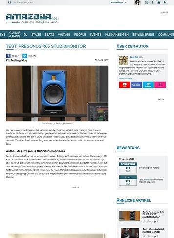 Amazona.de Presonus R65 Amazona.de Presonus R65