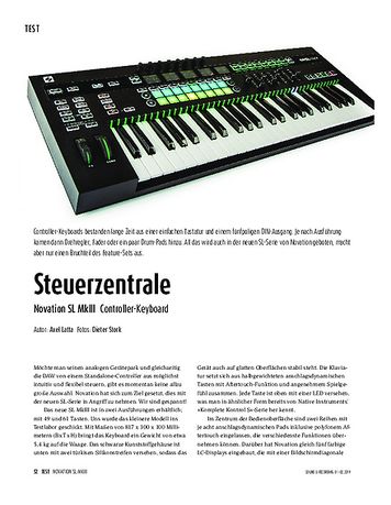 Sound & Recording Novation SL MkIII Sound & Recording Novation SL MkIII