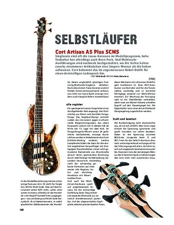 Gitarre & Bass Cort Artisan A5 Plus SCMS Gitarre & Bass Cort Artisan A5 Plus SCMS