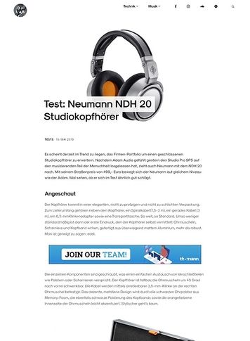 DJLAB Neumann NDH 20 DJLAB Neumann NDH 20