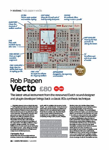 Computer Music Rob Papen Vecto Computer Music Rob Papen Vecto