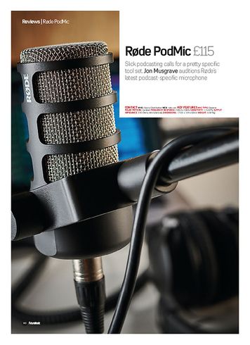 Future Music Rode PodMic Future Music Rode PodMic
