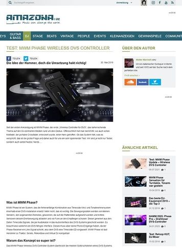 Amazona.de MWM Phase Wireless DVS Controller Amazona.de MWM Phase Wireless DVS Controller