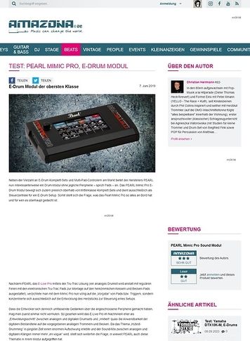 Amazona.de Pearl Mimic Pro Amazona.de Pearl Mimic Pro