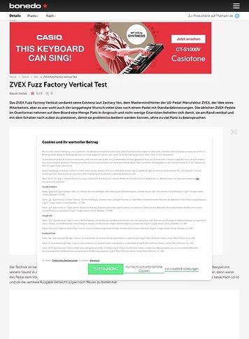 Bonedo.de ZVEX Fuzz Factory Vertical Bonedo.de ZVEX Fuzz Factory Vertical