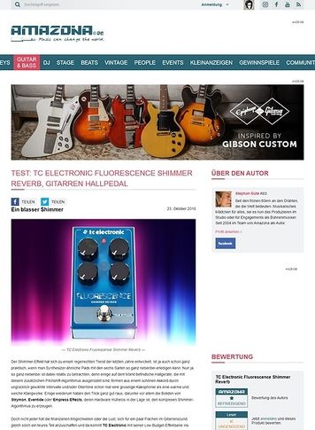 Amazona.de TC Electronic Fluorescence Shimmer Reverb Amazona.de TC Electronic Fluorescence Shimmer Reverb
