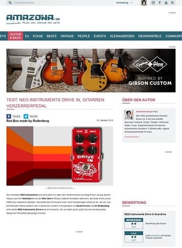 Amazona.de NEO Instruments Drive In Amazona.de NEO Instruments Drive In