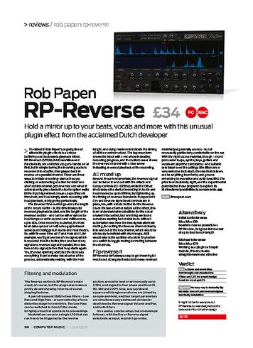 Computer Music RP-Reverse Computer Music RP-Reverse
