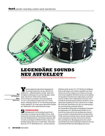 Sticks Yamaha Recording Custom Wood Snaredrums Sticks Yamaha Recording Custom Wood Snaredrums