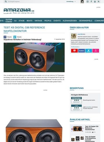 Amazona.de KS Digital C88 Reference Amazona.de KS Digital C88 Reference