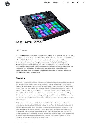 DJLAB Akai Force DJLAB Akai Force