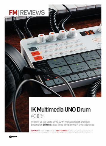 Future Music IK Multimedia UNO Drum Future Music IK Multimedia UNO Drum
