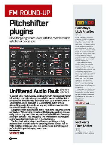 Future Music KiloHearts Pitch Shifter Future Music KiloHearts Pitch Shifter