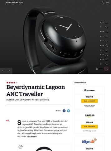 Kopfhoerer.de beyerdynamic Lagoon ANC Traveller Kopfhoerer.de beyerdynamic Lagoon ANC Traveller