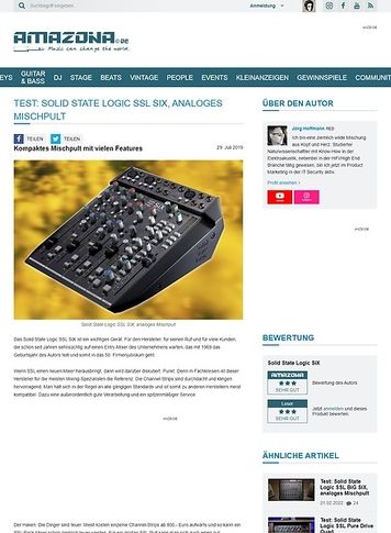 Amazona.de Solid State Logic SSL SiX Amazona.de Solid State Logic SSL SiX