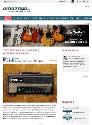 Amazona.de Friedman JJ-Junior Head Amazona.de Friedman JJ-Junior Head