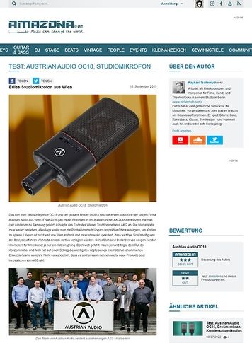 Amazona.de Austrian Audio OC18 Amazona.de Austrian Audio OC18