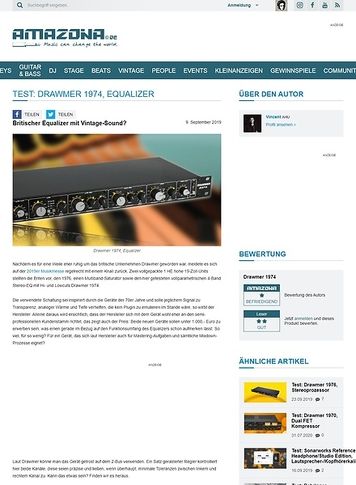 Amazona.de Drawmer 1974 Amazona.de Drawmer 1974
