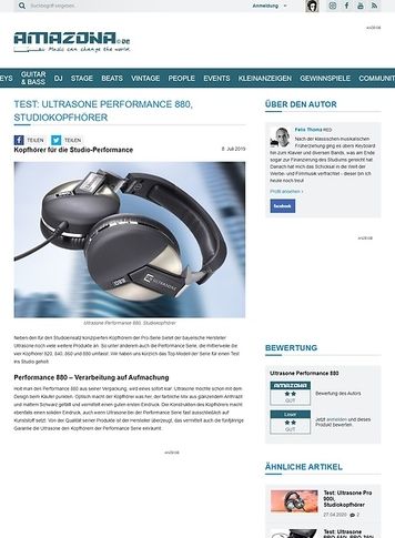 Amazona.de Ultrasone Performance 880 Amazona.de Ultrasone Performance 880