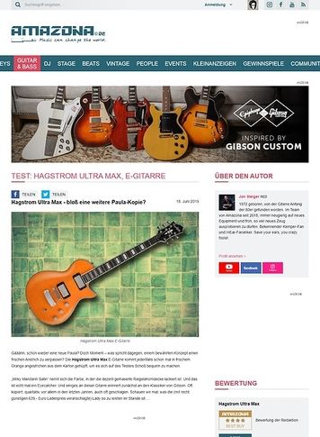 Amazona.de Hagstrom Ultra Max Amazona.de Hagstrom Ultra Max