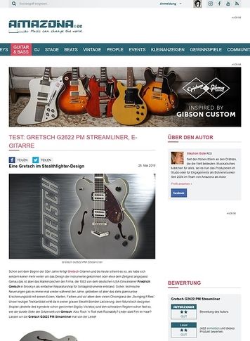 Amazona.de Gretsch G2622 PM Streamliner Amazona.de Gretsch G2622 PM Streamliner