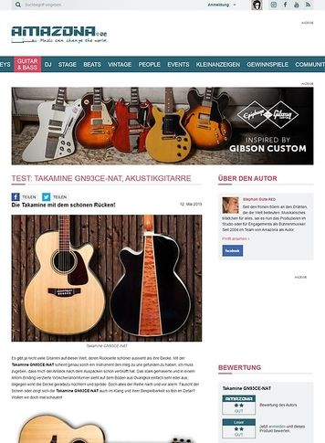 Amazona.de Takamine GN93CE-NAT Amazona.de Takamine GN93CE-NAT